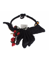 Dolce & Gabbana Dolce Gabbana Headband Black Pepper Bow Women Hair Accessories