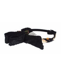 Dolce & Gabbana Dolce Gabbana Headband Black Pepper Bow Women Hair Accessories
