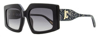 Just Cavalli Butterfly Snakeskin Sunglasses SJC020K 0700 Black 54mm Black
