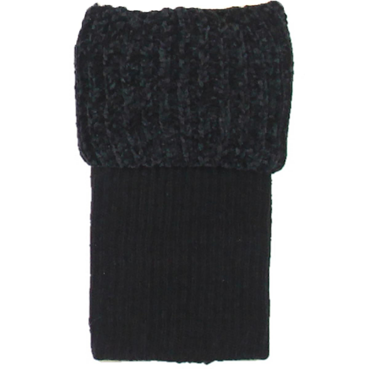 Womens Chenille Warm Boot Toppers
