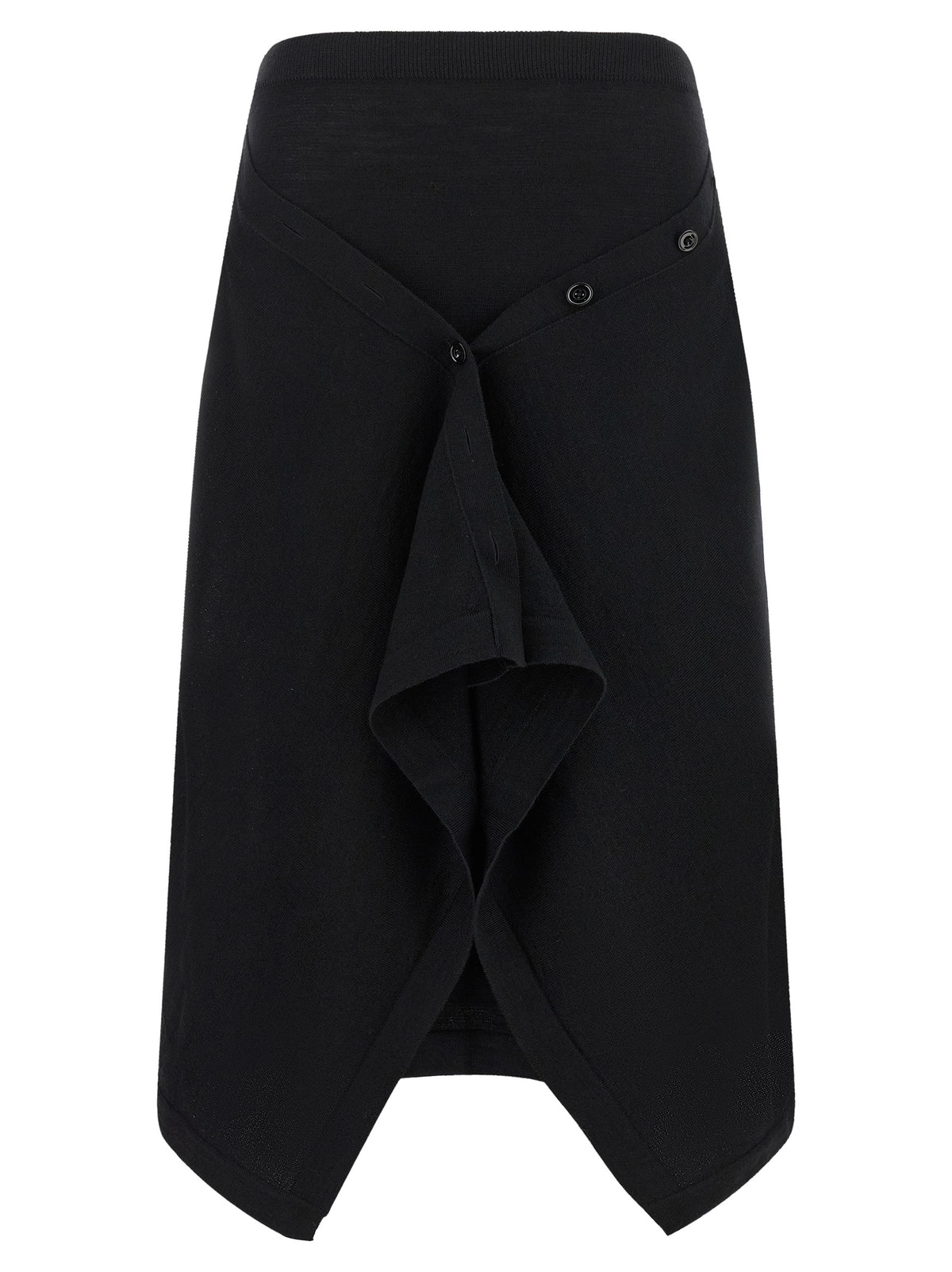 Lemaire Women Button Asymmetrical Skirt