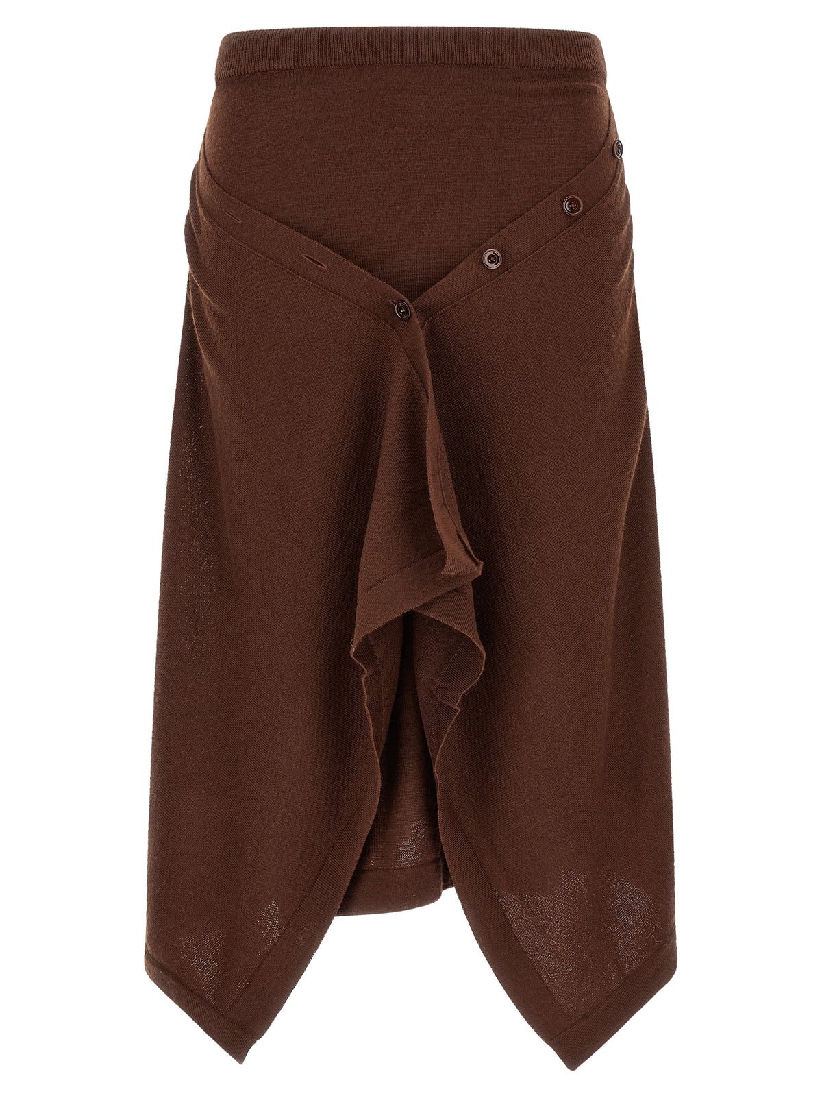 LEMAIRE Lemaire Women Button Asymmetrical Skirt