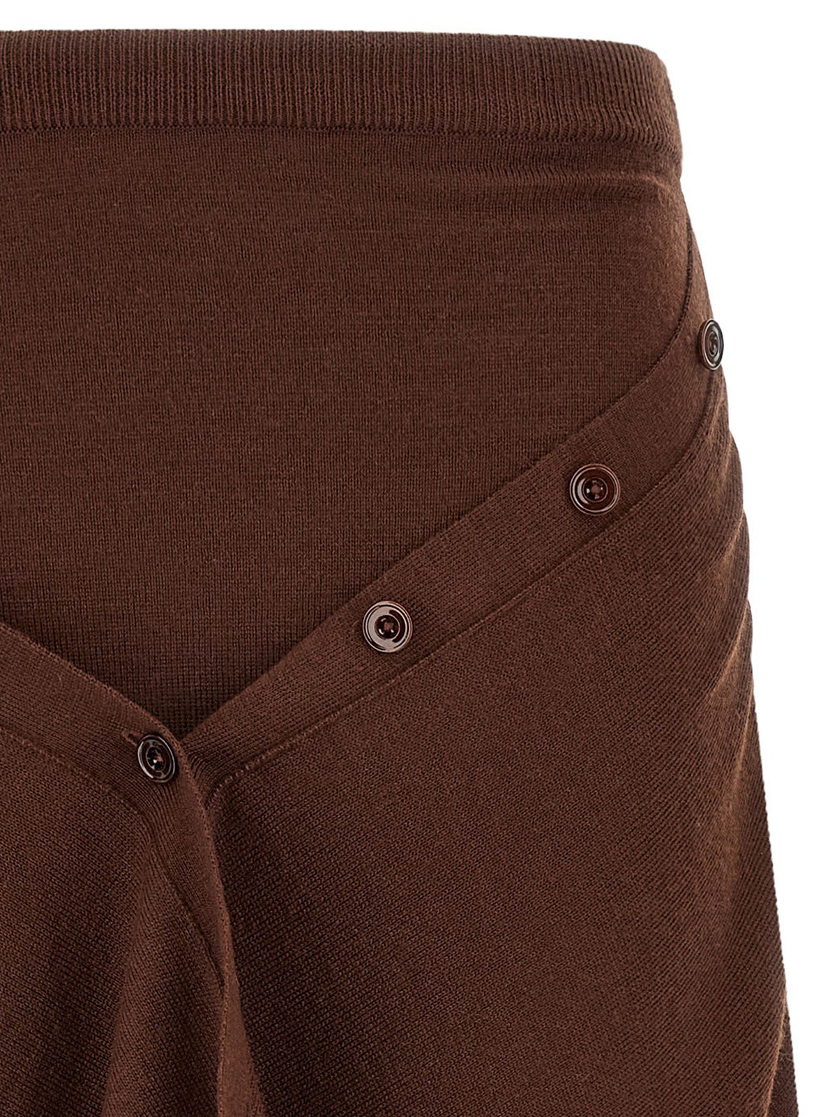 LEMAIRE Lemaire Women Button Asymmetrical Skirt