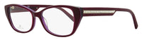 Swarovski Rectangular Eyeglasses SK5391 081 Violet 53mm Violet