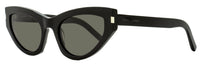 Saint Laurent Grace Sunglasses SL 215 001 Black 54mm YSL Black