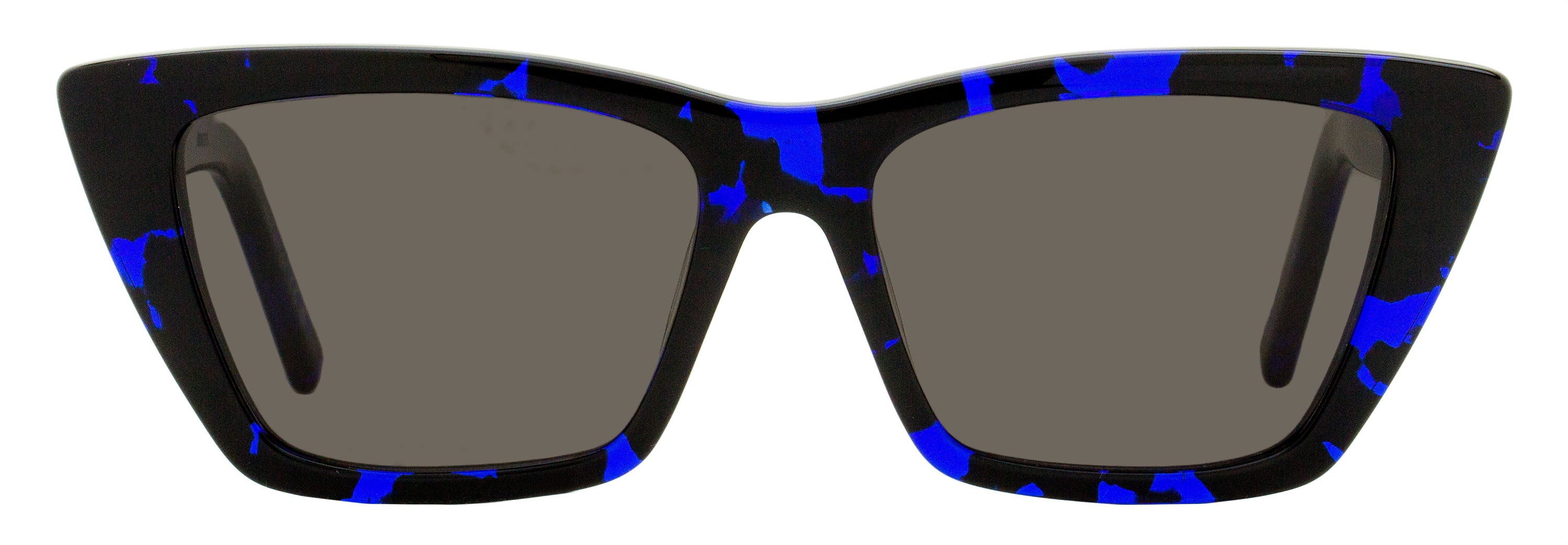 Saint Laurent Mica Sunglasses SL 276 009 Blue Havana 53mm YSL