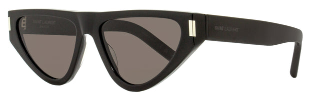 Saint Laurent SL 468 Cat Eye Sunglasses 001 Black 55mm