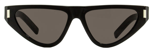 Saint Laurent SL 468 Cat Eye Sunglasses 001 Black 55mm