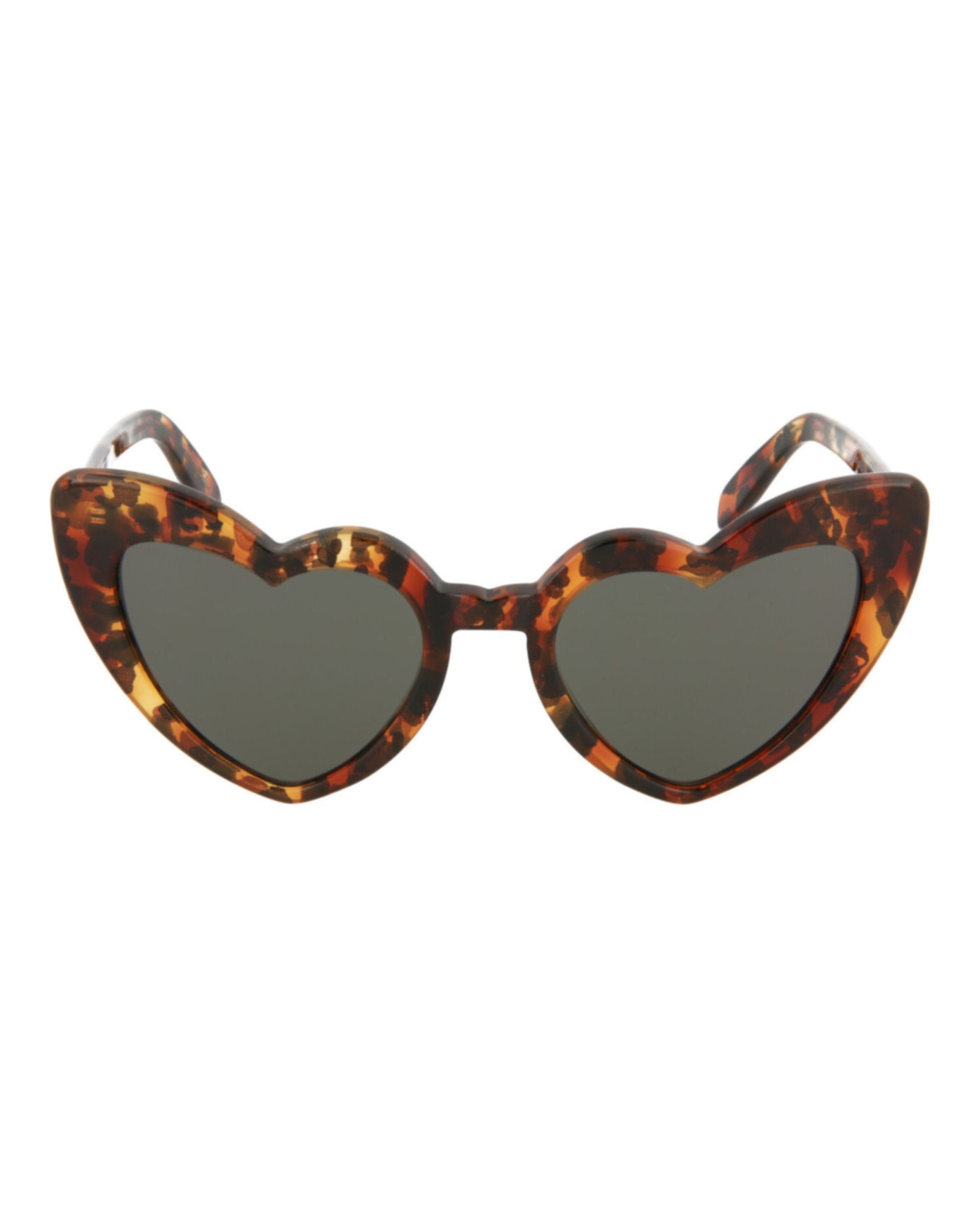 Saint Laurent Womens Cat Eye Havana Havana Grey Fashion Designer Eyewear