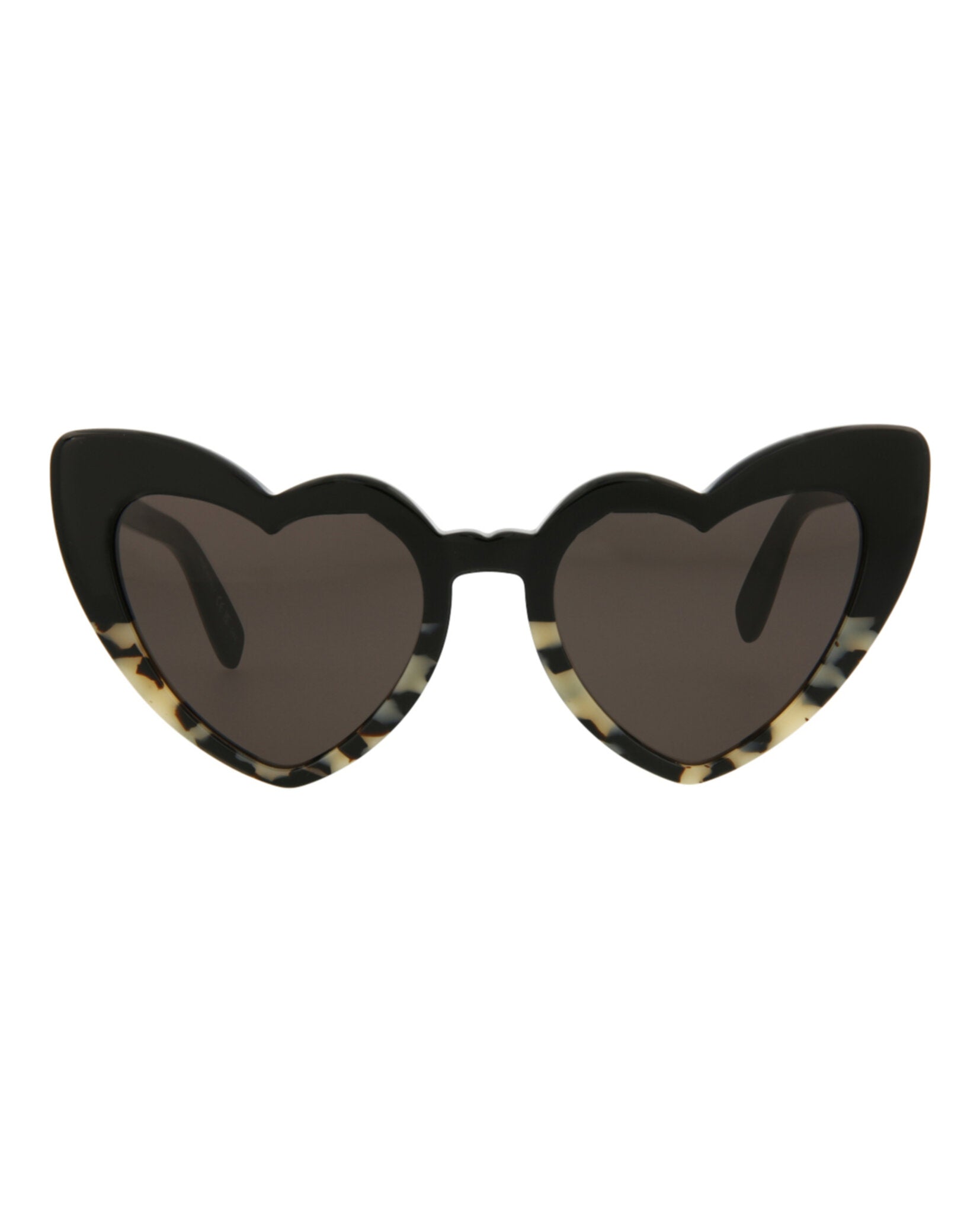 Saint Laurent Saint Laurent Womens Cat Eye Havana Black Fashion Designer Eyewear