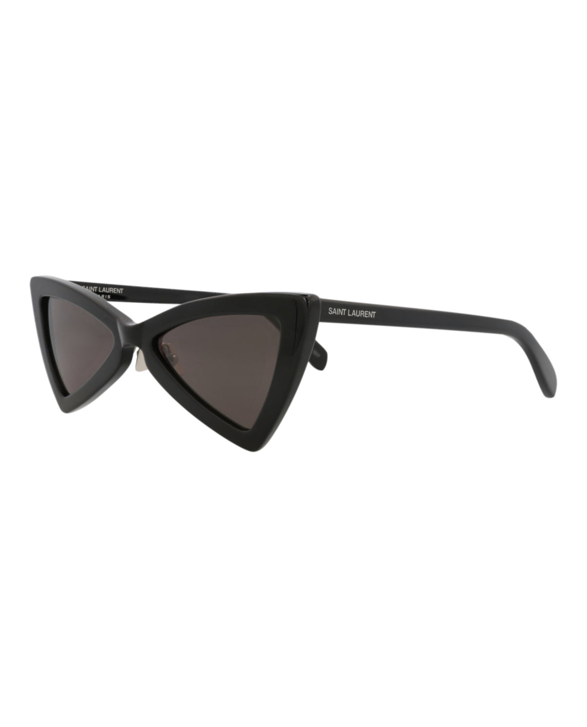 Saint Laurent Womens Cat Eye Black Black Black Fashion Designer Eyewear