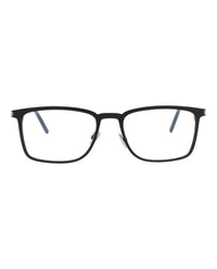 Saint Laurent Mens Square/Rectangle Black Black Transparent Fashion Designer Eyewear