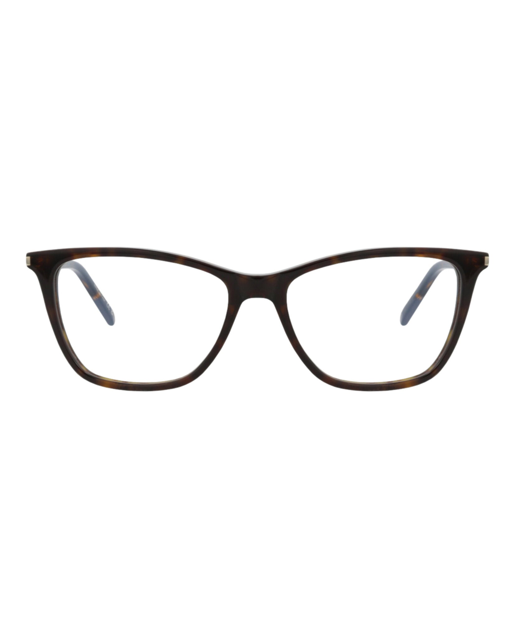 Saint Laurent Saint Laurent Womens Cat Eye Havana Havana Transparent Fashion Designer Eyewear