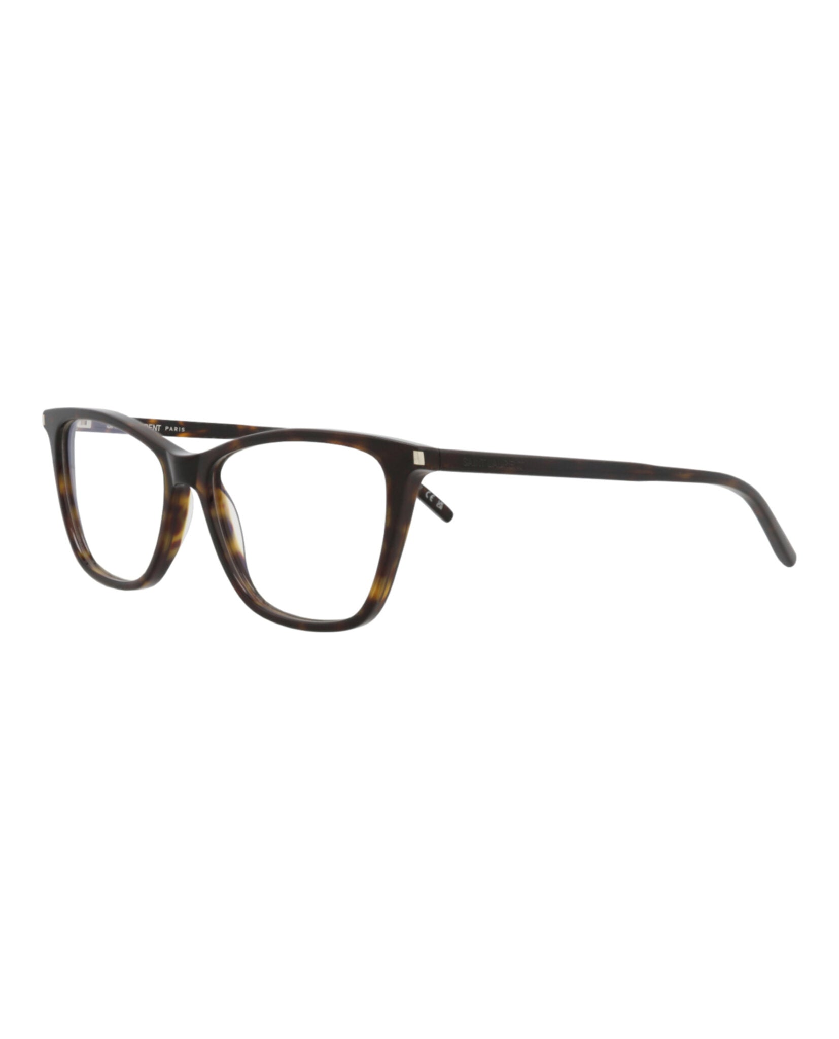 Saint Laurent Saint Laurent Womens Cat Eye Havana Havana Transparent Fashion Designer Eyewear