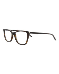 Saint Laurent Saint Laurent Womens Cat Eye Havana Havana Transparent Fashion Designer Eyewear