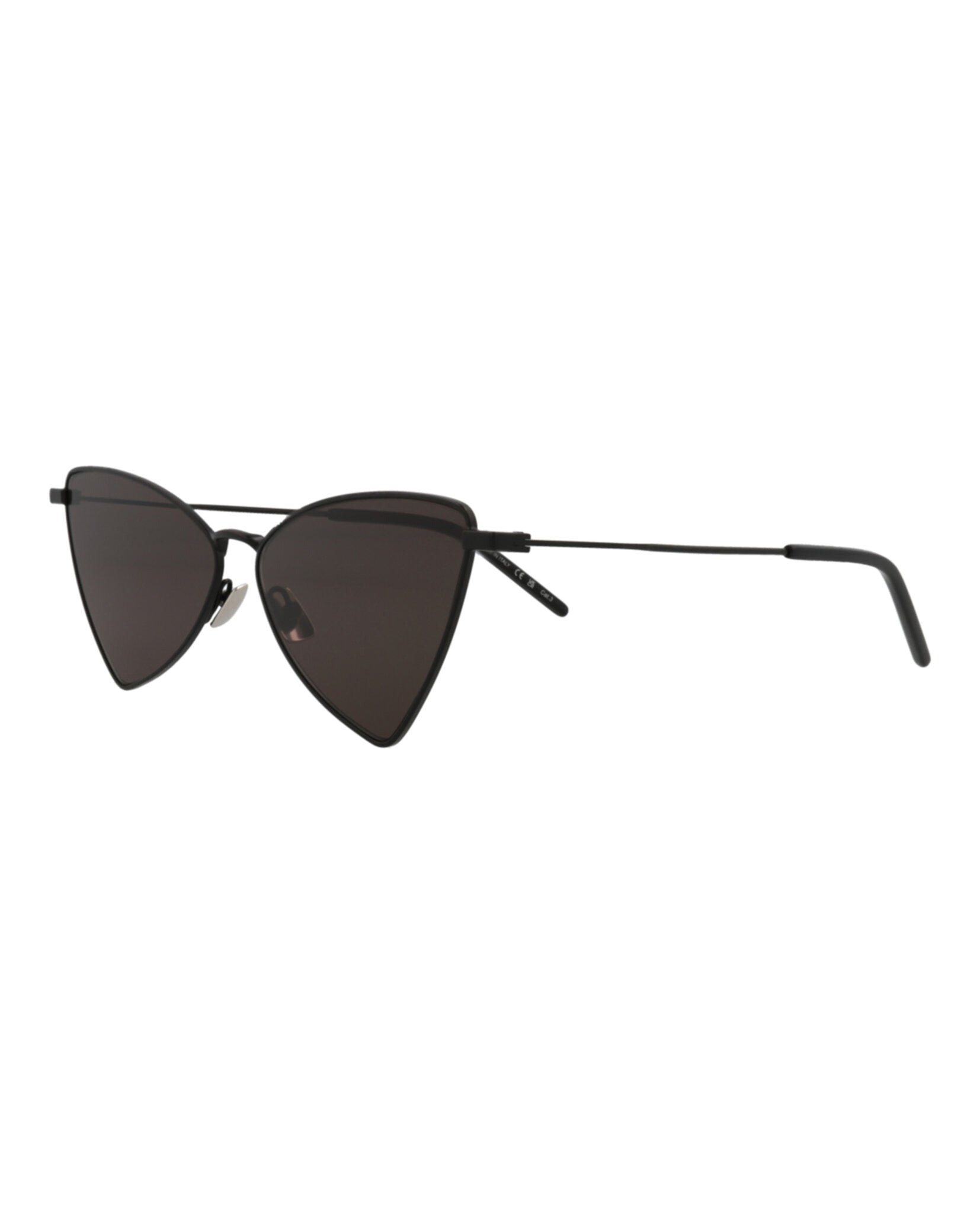 Saint Laurent Unisex Cat Eye Black Black Black Fashion Designer Eyewear
