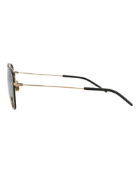 Saint Laurent Saint Laurent Womens Aviator Bronze Bronze Brown Fashion Designer Eyewear
