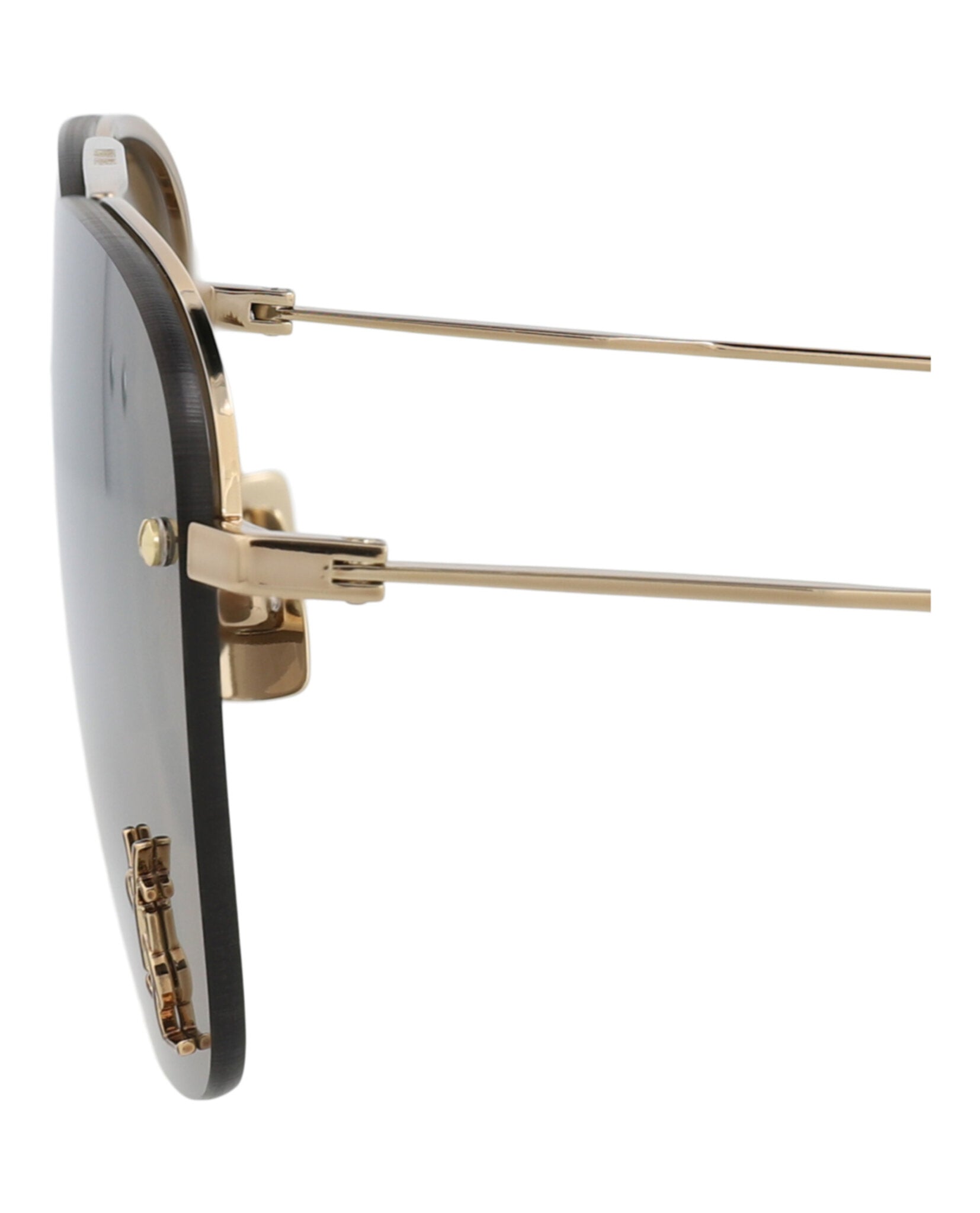 Saint Laurent Saint Laurent Womens Aviator Bronze Bronze Brown Fashion Designer Eyewear