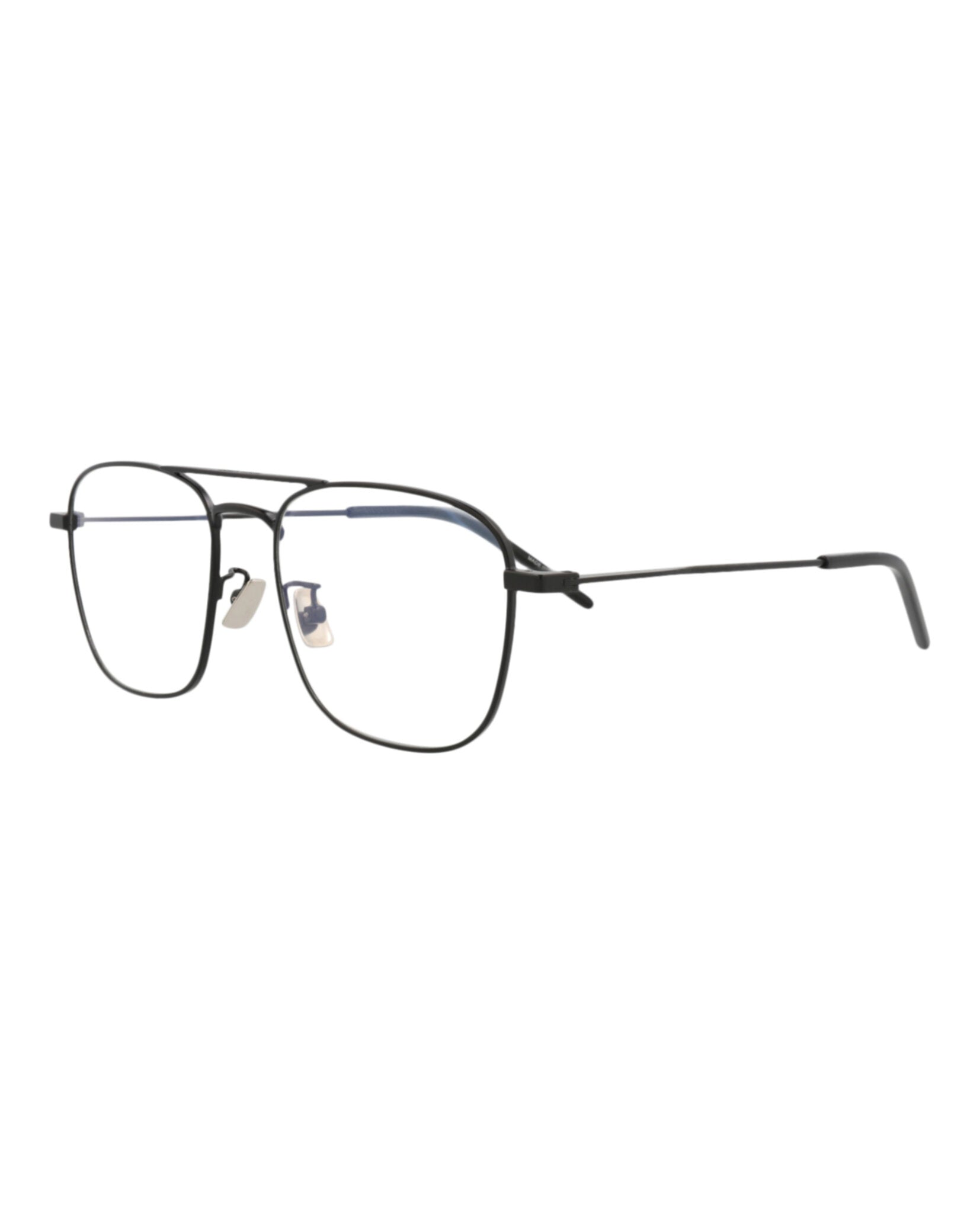 Saint Laurent Saint Laurent Unisex Aviator Black Black Transparent Fashion Designer Eyewear