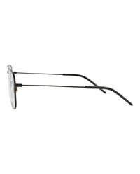 Saint Laurent Saint Laurent Unisex Aviator Black Black Transparent Fashion Designer Eyewear