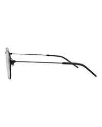 Saint Laurent Unisex Aviator Black Black Transparent Fashion Designer Eyewear