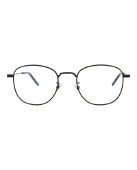 Saint Laurent Unisex Round/Oval Black Black Transparent Fashion Designer Eyewear