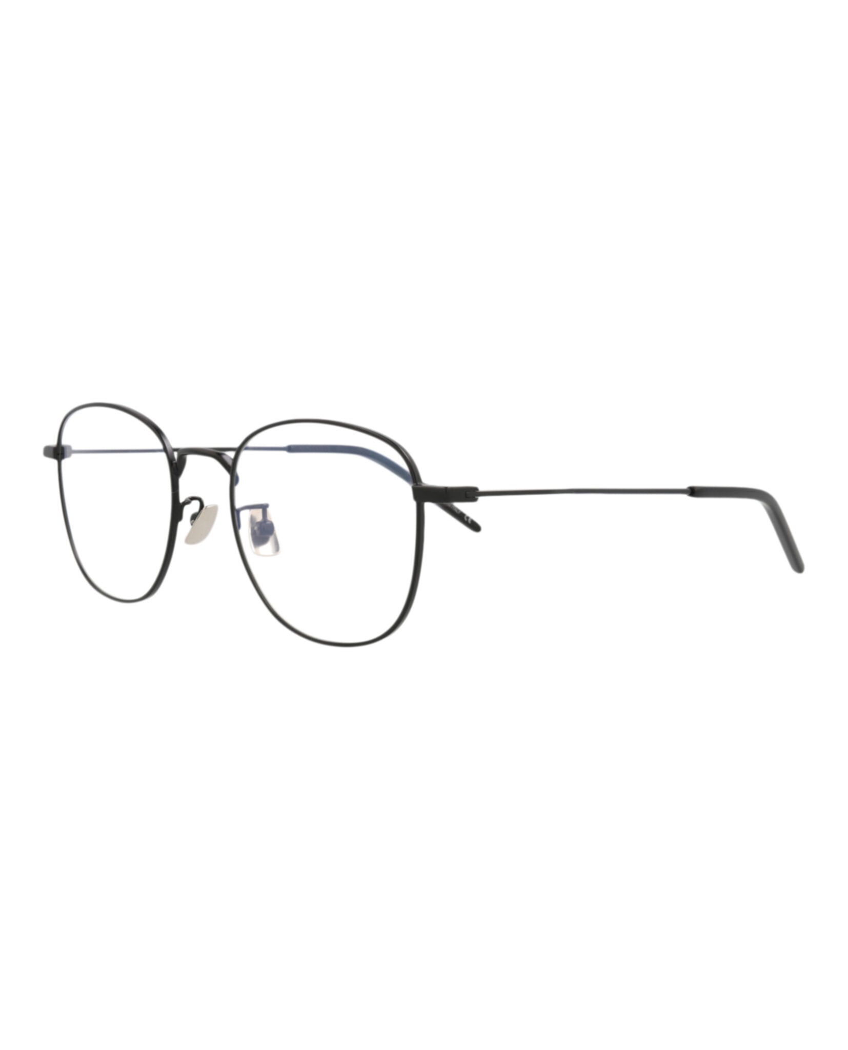 Saint Laurent Saint Laurent Unisex Round/Oval Black Black Transparent Fashion Designer Eyewear