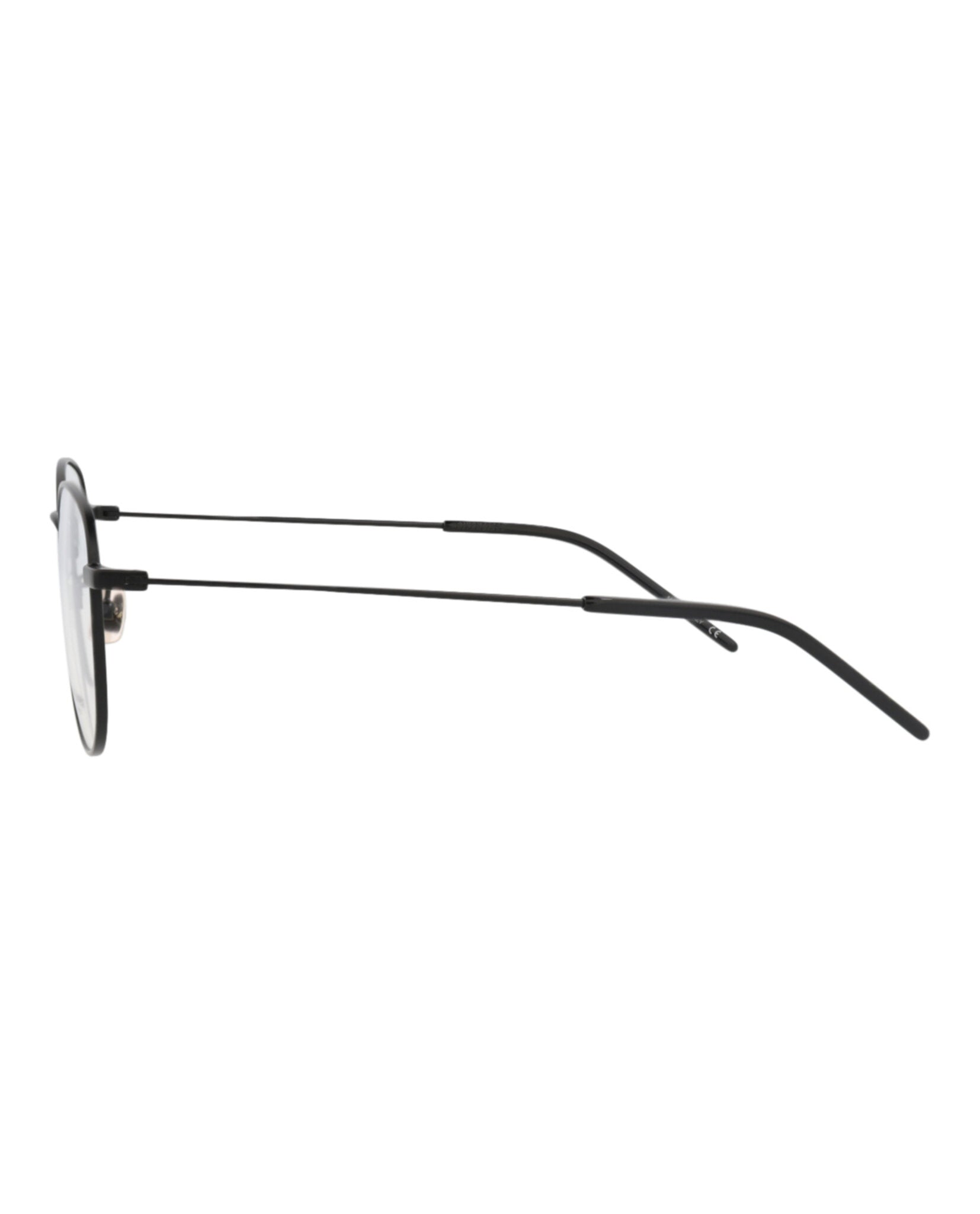 Saint Laurent Saint Laurent Unisex Round/Oval Black Black Transparent Fashion Designer Eyewear