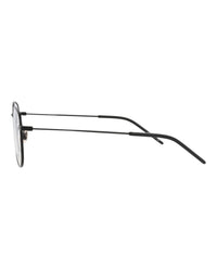 Saint Laurent Saint Laurent Unisex Round/Oval Black Black Transparent Fashion Designer Eyewear
