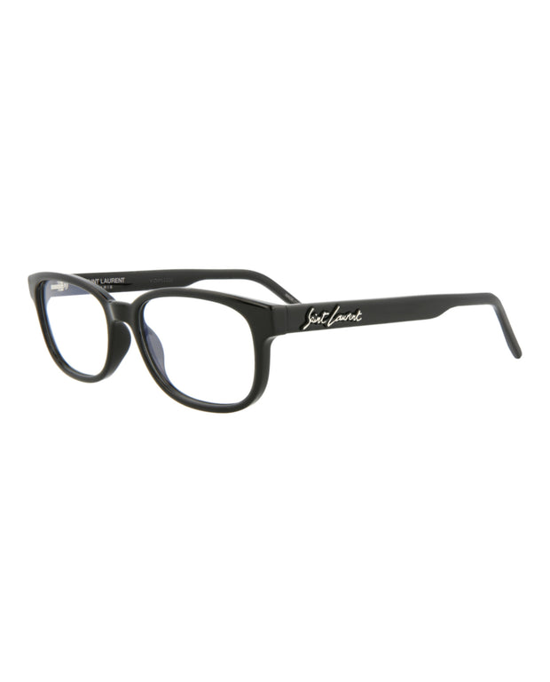 Saint Laurent Unisex Round/Oval Black Black Transparent Fashion Designer Eyewear