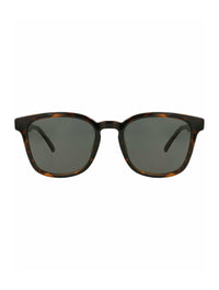Saint Laurent Saint Laurent Unisex Square/Rectangle Havana Havana Grey Fashion Designer Eyewear