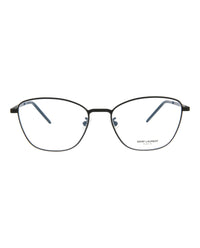 Saint Laurent Saint Laurent Womens Cat Eye Black Black Transparent Fashion Designer Eyewear