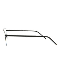 Saint Laurent Saint Laurent Womens Cat Eye Black Black Transparent Fashion Designer Eyewear
