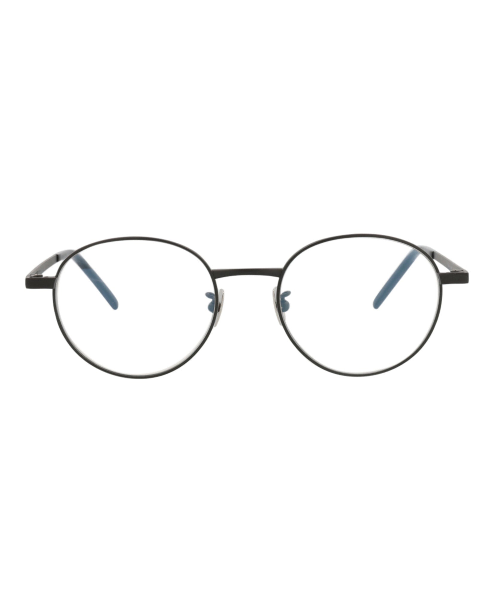 Saint Laurent Saint Laurent Unisex Round/Oval Black Black Transparent Fashion Designer Eyewear