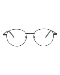 Saint Laurent Saint Laurent Unisex Round/Oval Black Black Transparent Fashion Designer Eyewear