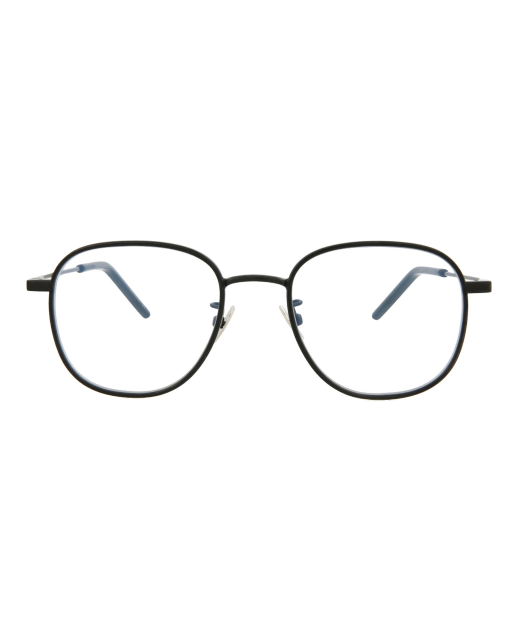 Saint Laurent Saint Laurent Unisex Round/Oval Black Black Transparent Fashion Designer Eyewear