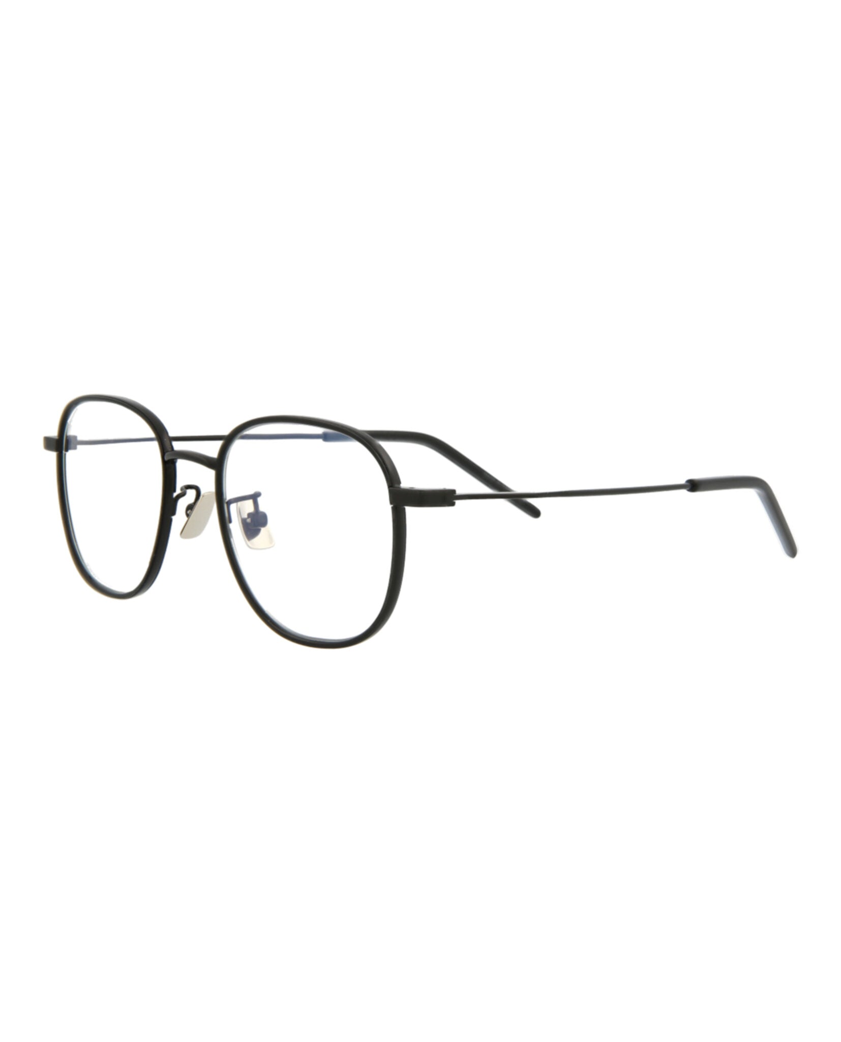 Saint Laurent Saint Laurent Unisex Round/Oval Black Black Transparent Fashion Designer Eyewear