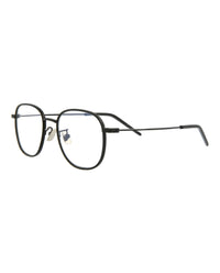 Saint Laurent Saint Laurent Unisex Round/Oval Black Black Transparent Fashion Designer Eyewear