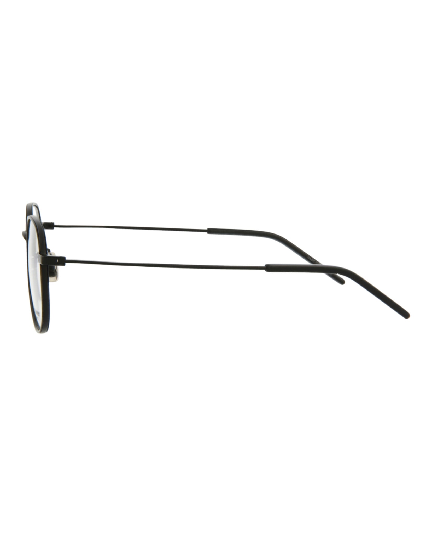 Saint Laurent Saint Laurent Unisex Round/Oval Black Black Transparent Fashion Designer Eyewear