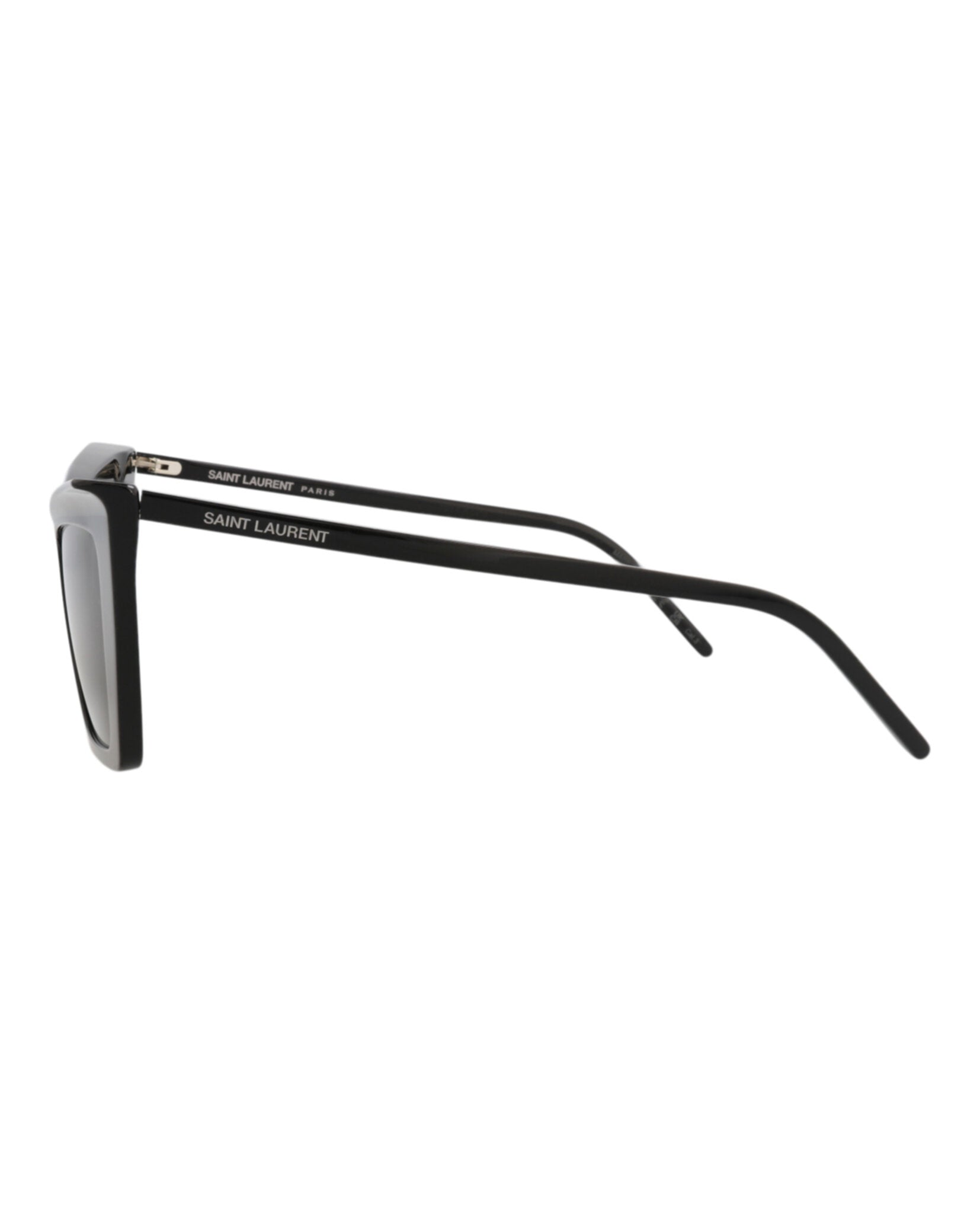 Saint Laurent Saint Laurent Womens Cat Eye Black Black Black Fashion Designer Eyewear