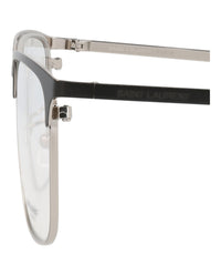 Saint Laurent Saint Laurent Mens Square/Rectangle Black Black Transparent Fashion Designer Eyewear