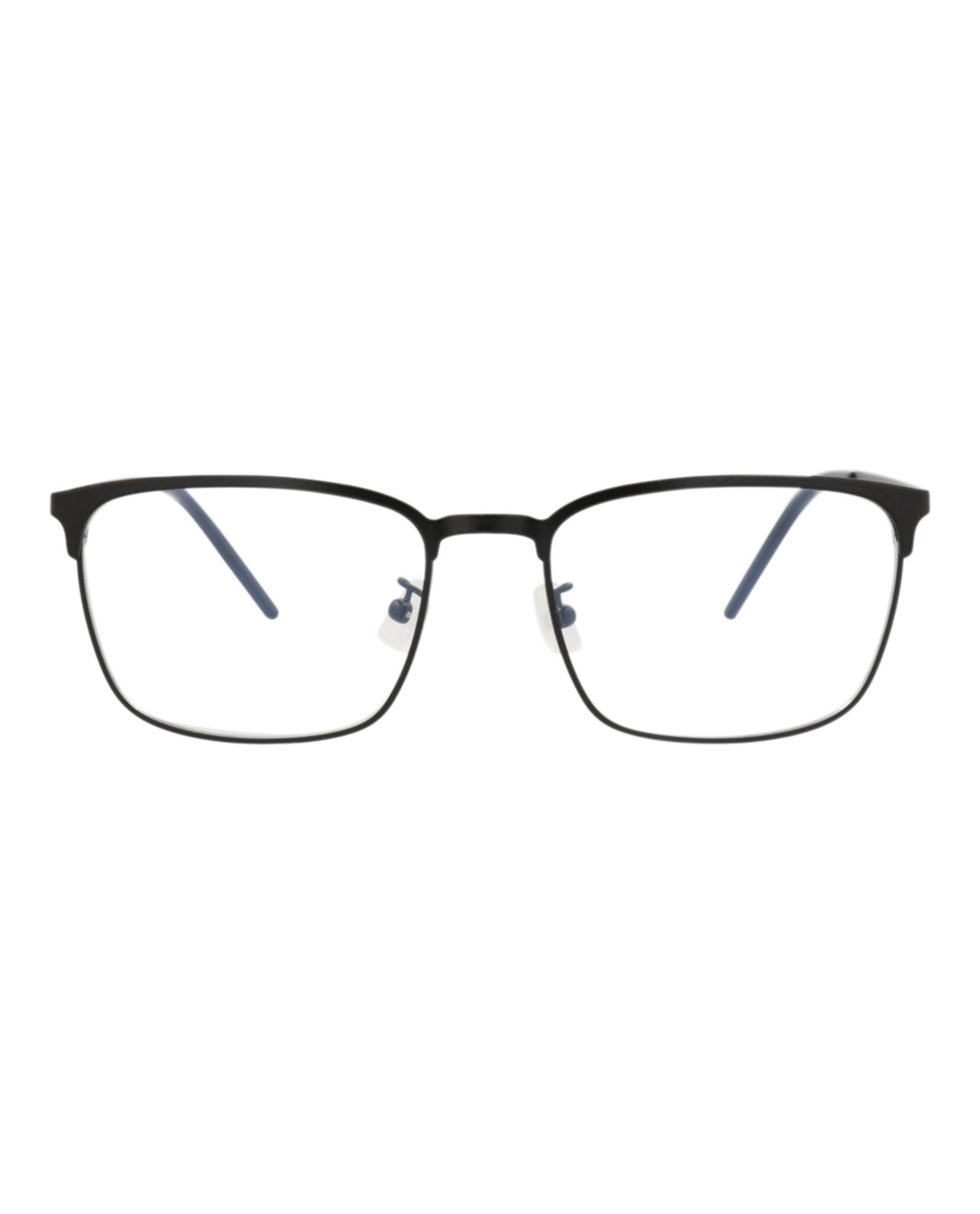 Saint Laurent Saint Laurent Mens Square/Rectangle Black Black Transparent Fashion Designer Eyewear