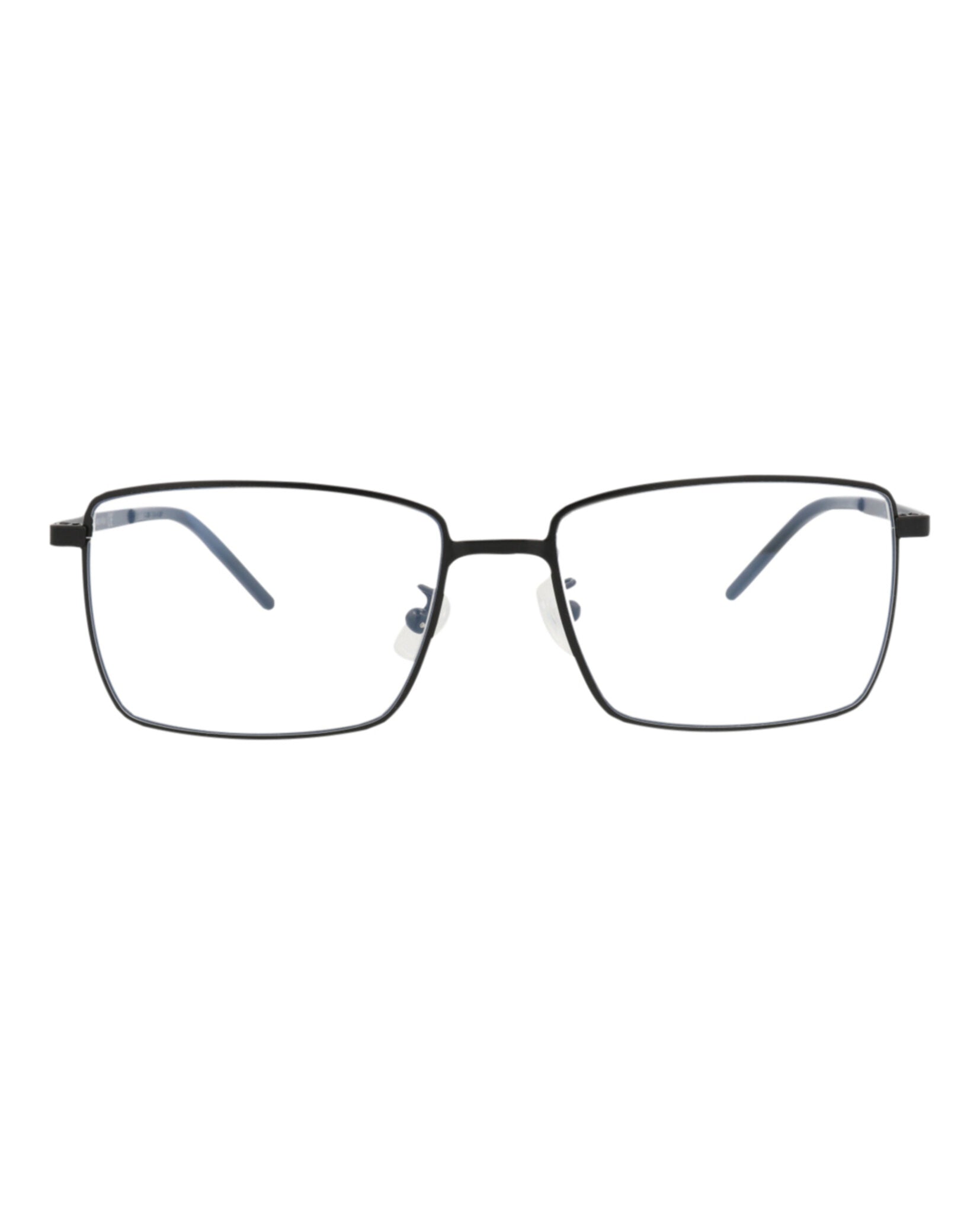 Saint Laurent Saint Laurent Mens Square/Rectangle Black Black Transparent Fashion Designer Eyewear