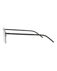 Saint Laurent Saint Laurent Mens Square/Rectangle Black Black Transparent Fashion Designer Eyewear