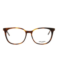 Saint Laurent Saint Laurent Womens Round/Oval Avana Avana Transparent Fashion Designer Eyewear