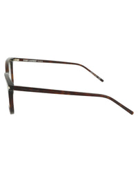 Saint Laurent Saint Laurent Womens Round/Oval Avana Avana Transparent Fashion Designer Eyewear