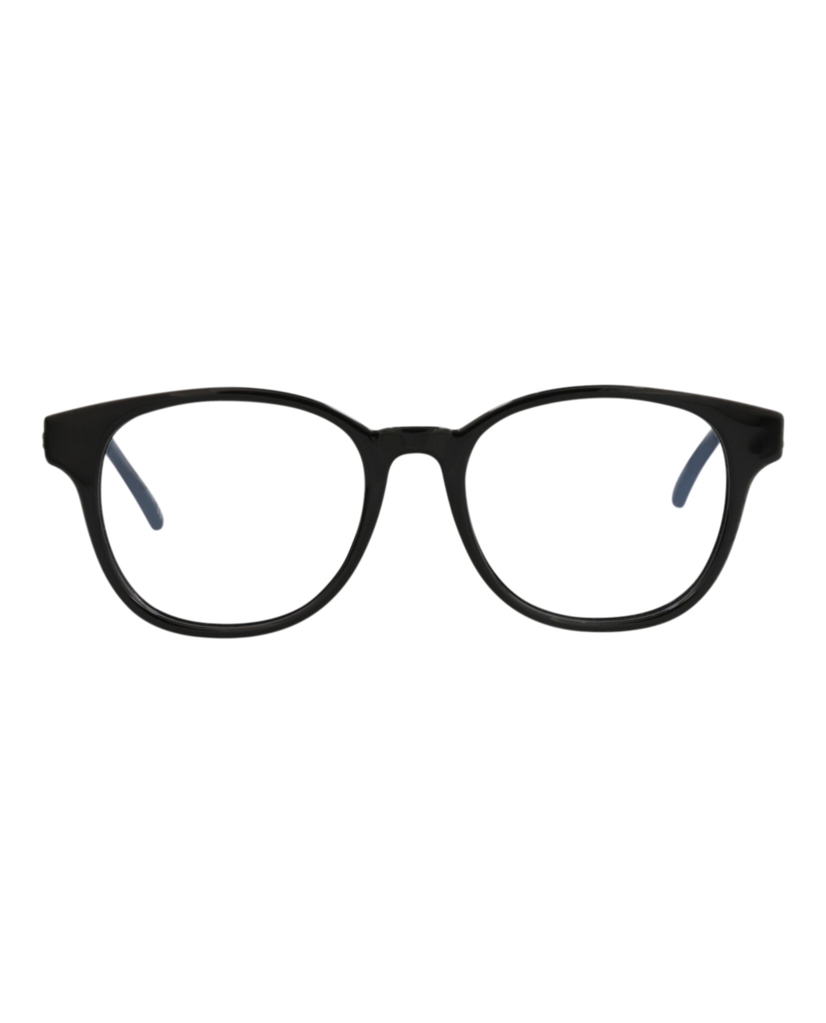Saint Laurent Saint Laurent Unisex Round/Oval Black Black Transparent Fashion Designer Eyewear