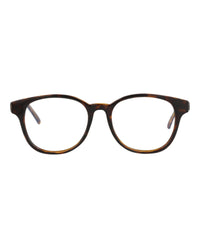 Saint Laurent Saint Laurent Unisex Round/Oval Havana Havana Transparent Fashion Designer Eyewear