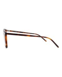 Saint Laurent Saint Laurent Womens Round/Oval Havana Havana Transparent Fashion Designer Eyewear