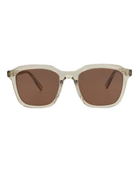 Saint Laurent Saint Laurent Unisex Square/Rectangle Yellow Yellow Brown Fashion Designer Eyewear